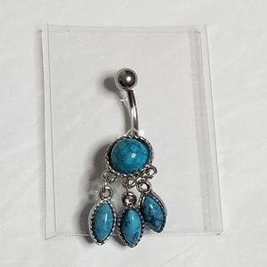 Stainless Steel Belly Ring NWT